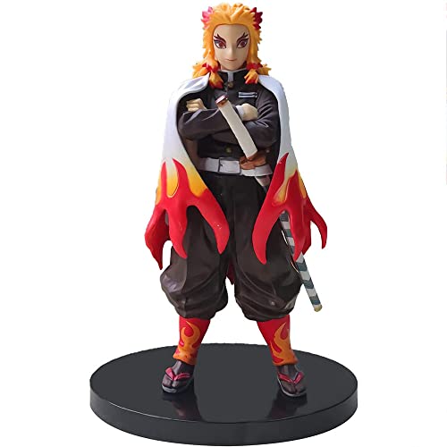 Anjinguang 16–17 cm Rengoku Kyoujurou Figur, Charaktermodell, Dekoration, Statue, Anime-Charaktere von Anjinguang