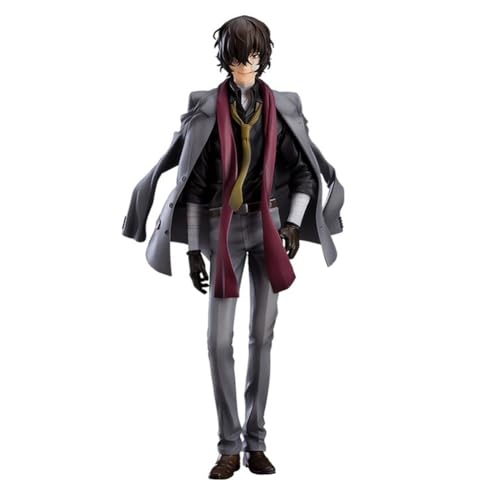 Anjinguang Anime Bungo Stray Dogs Figur, Dazai Osamu Actionfigur, PVC, Cartoon, Manga, Statue, Modell-Fans, Sammlerfigur, Raumdekoration, Ornament, 23 cm Anjinguang Anime Bungo Stray Dogs Figur, Dazai Osamu Actionfigur, PVC, Cartoon, Manga, Statue, Modell-Fans, Sammlerfigur, Raumdekoration, Ornament, 23 cm von Anjinguang