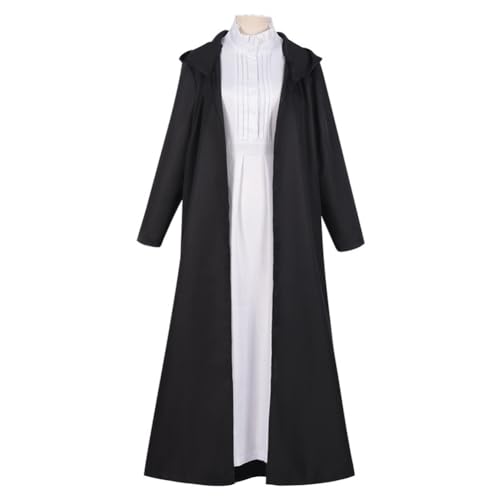 Anjinguang Anime Fern Cosplay Kostüm Frieren Fern Cosplay Kleid Mantel Outfit Komplettes Set Frauen Halloween Party Kleidung Anjinguang Anime Fern Cosplay Kostüm Frieren Fern Cosplay Kleid Mantel Outfit Komplettes Set Frauen Halloween Party Kleidung von Anjinguang
