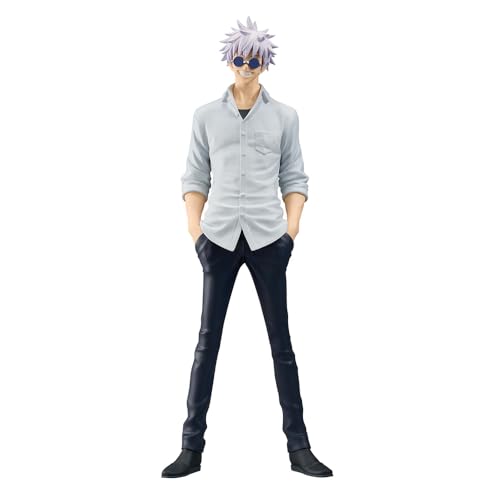 Anjinguang Anime JJK Figur Statue Gojo Satoru Action Figur Gojo Satoru 22CM Weißes Hemd Styling Stehende Pose PVC Modell Sammelbare Auto Desktop Dekoration Geschenke Anjinguang Anime JJK Figur Statue Gojo Satoru Action Figur Gojo Satoru 22CM Weißes Hemd Styling Stehende Pose PVC Modell Sammelbare Auto Desktop Dekoration Geschenke von Anjinguang