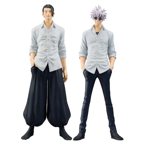 Anjinguang Anime JJK Figuren Gojo Satoru Action Figur Geto Suguru Statue 22CM Weißes Hemd Styling Stehende Pose PVC Modell Sammelbare Auto Desktop Dekoration Geschenke Anjinguang Anime JJK Figuren Gojo Satoru Action Figur Geto Suguru Statue 22CM Weißes Hemd Styling Stehende Pose PVC Modell Sammelbare Auto Desktop Dekoration Geschenke von Anjinguang