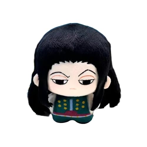 Anjinguang Anime Plüschfiguren, 10 cm, Hisoka/Illumi Zaoldyck, weich, gefüllt, Mini-Umarmungskissen, Brieftaschen-Anhänger, Schultaschen-Zubehör Anjinguang Anime Plüschfiguren, 10 cm, Hisoka/Illumi Zaoldyck, weich, gefüllt, Mini-Umarmungskissen, Brieftaschen-Anhänger, Schultaschen-Zubehör von Anjinguang