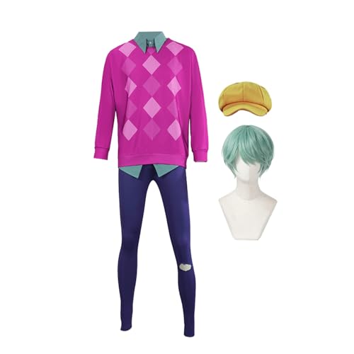 Anjinguang Baby Saja Cosplay Kostüm, Baby Saja Kostüm Hut Hemd Kragen Uniform Full Set Halloween Karneval Party Outfits von Anjinguang