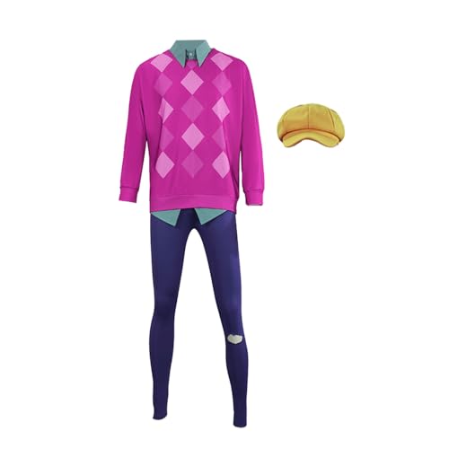 Anjinguang Baby Saja Cosplay Kostüm, Baby Saja Kostüm Hut Hemd Kragen Uniform Full Set Halloween Karneval Party Outfits von Anjinguang