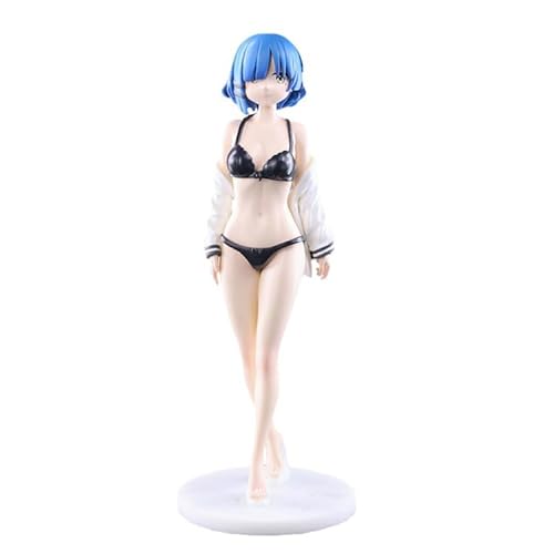 Anjinguang Bocchi The Rock Gotō Hitori Figure 22.5cm Standing Swimsuit Anime Characters Collectible Model Statue Room Desktop Decoration Fan Gift von Anjinguang