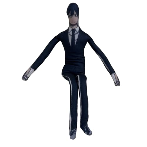 Anjinguang Denji Figur Plüsch Anime Makima Power Twistable Action Figuren Puppe Cartoon Kissen Posable Anime Figur Home Sofa Dekoration von Anjinguang