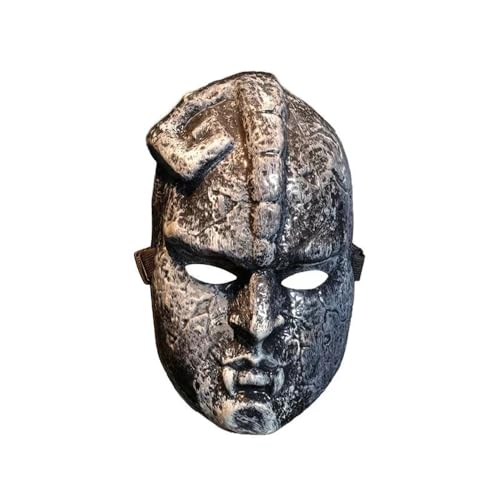 Anjinguang Dio Brando Maske Anime Dio Brando Cosplay Stein Geist PVC Maske Kostüm Requisiten für Halloween Maskerade Party von Anjinguang