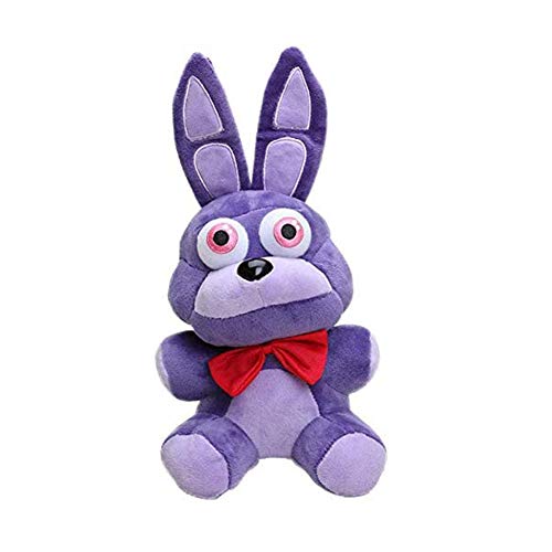 Anjinguang FNAF Plushies – Fre-ddy Plüsch – alle Charaktere (17,8 cm) – Five Nights FNAF Plüschpuppe: Springtrap, Foxy, Bonnie, Hase, Marionette, Chica Plüsch – Kinderpuppe – Geschenke für FNAF Fans von Anjinguang