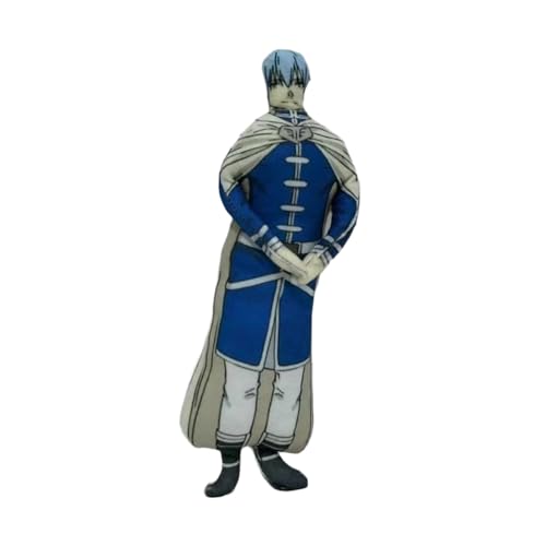 Anjinguang Frieren Plüsch-Anime-Figur, drehbar, Motiv: Frieren Farn Stark, Actionfigur, biegbare Puppe, gefüllte Kissenfigur, Heimdekoration, Sofa-Dekoration, 26 cm von Anjinguang
