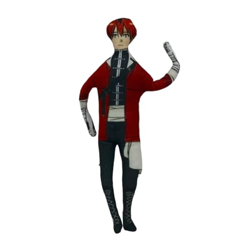 Anjinguang Frieren Plüsch-Anime-Figur, drehbar, Motiv: Frieren Farn Stark, Actionfigur, biegbare Puppe, gefüllte Kissenfigur, Heimdekoration, Sofa-Dekoration, 26 cm von Anjinguang