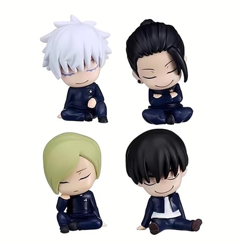 Anjinguang Geto Suguru Gojo Satoru Figur 4er Set Mini Anime Figur Schlafendes Modell PVC 6cm Cartoon Statue Niedliche Desktop Dekoration Sammlung Geschenk für Fans Anjinguang Geto Suguru Gojo Satoru Figur 4er Set Mini Anime Figur Schlafendes Modell PVC 6cm Cartoon Statue Niedliche Desktop Dekoration Sammlung Geschenk für Fans von Anjinguang