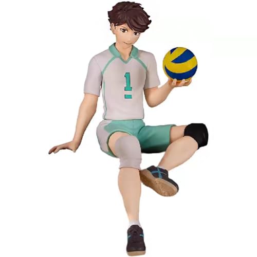 Anjinguang Haikyuu Figur Oikawa Tooru Statue Nudelstopper-Figur Modell 10 cm Haikyuu Figur Sammlerstück PVC sitzende Pose Skulptur Desktop Ornament Anjinguang Haikyuu Figur Oikawa Tooru Statue Nudelstopper-Figur Modell 10 cm Haikyuu Figur Sammlerstück PVC sitzende Pose Skulptur Desktop Ornament von Anjinguang