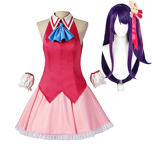 Anjinguang Hoshino Ai Cosplay Oshi No Ko Ai Cosplay Kleid Outfit Anime Cosplay Kostüme Full Set Halloween Karneval Dress Up Party Anzug für Frau Anjinguang Hoshino Ai Cosplay Oshi No Ko Ai Cosplay Kleid Outfit Anime Cosplay Kostüme Full Set Halloween Karneval Dress Up Party Anzug für Frau von Anjinguang