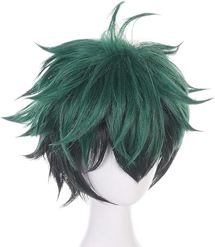 Anjinguang Midoriya Izuku Cosplay Kostüm Uniform MHA Cosplay Bodysuit Overall Grün Kampfuniform Anzug für Halloween Party Anjinguang Midoriya Izuku Cosplay Kostüm Uniform MHA Cosplay Bodysuit Overall Grün Kampfuniform Anzug für Halloween Party von Anjinguang