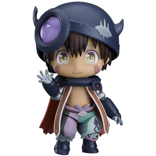 Anjinguang Reg Figure PVC 10CM Anime MADE IN ABYSS Characters Movable Heads and Accessories Dolls Collectible Models Statuen Room Desktop Decoration von Anjinguang