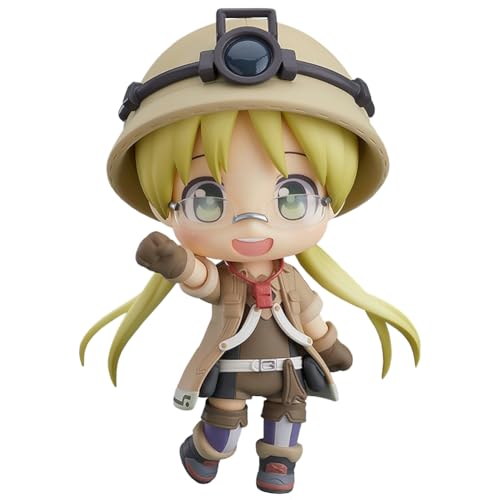 Anjinguang Riko Figure Anime MADE IN ABYSS Characters Movable Heads and Accessories Dolls Collectible Models Statues Room Desktop Decoration PVC10CM von Anjinguang