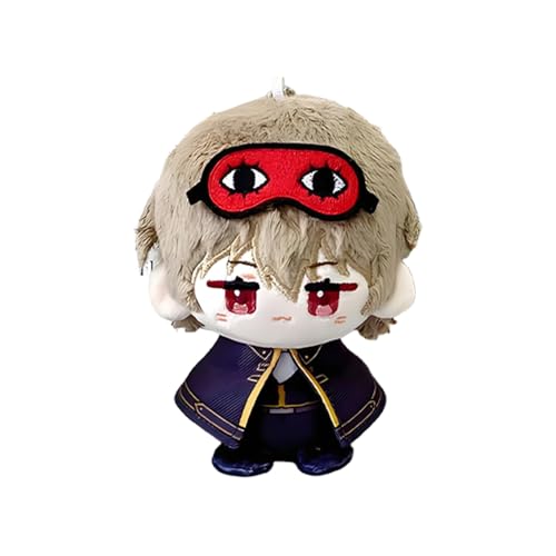 Anjinguang Sakata Gintoki Plüschfigur Anime Hijikata Toushirou/Kagura Plüschpuppe Cartoon gefüllte Figur Anhänger Dekoration 12 cm von Anjinguang