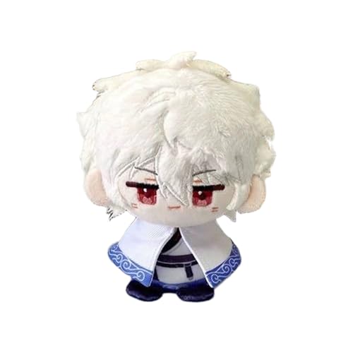 Anjinguang Sakata Gintoki Plüschfigur Anime Hijikata Toushirou/Kagura Plüschpuppe Cartoon gefüllte Figur Anhänger Dekoration 12 cm von Anjinguang