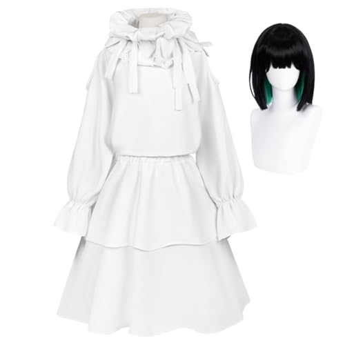 Anjinguang Sua Cosplay Kostüm Anime Sua Cosplay Weiße Kleider Uniform Komplettes Set Halloween Karneval Party Uniform für Frauen Anjinguang Sua Cosplay Kostüm Anime Sua Cosplay Weiße Kleider Uniform Komplettes Set Halloween Karneval Party Uniform für Frauen von Anjinguang