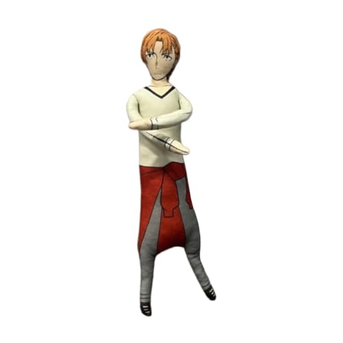 BSD Plüschfigur Dazai Osamu/Nakahara Chuuya weiche Figur, drehbar, Anime-Plüsch, 28 cm, Cartoon-Plüschpuppe, Wurfkissen, Heimdekoration, Geschenke von Anjinguang