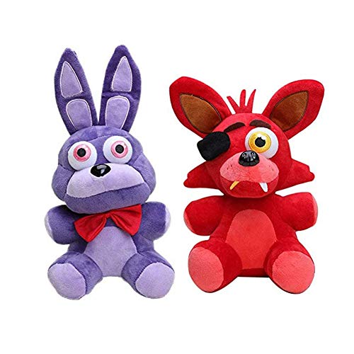 FNAF Plüschtier mit Aufschrift Five Nights at Freddy's Freddy Fazbear, 17,8 cm, PlüschSpielzeug, Bär, Nightmare Cupcake, Foxy Ballon, Jungen, Clown Stuff Tier, PlüschSpielzeug, Puppe für von Anjinguang