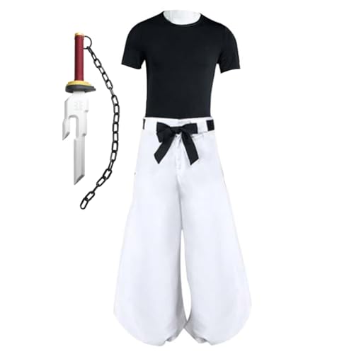 Fushiguro Toji COSPLAY Costume Anime Uniform Set with COSPLAY Props Weapon Halloween Carnival Party COSPLAY Costume von Anjinguang