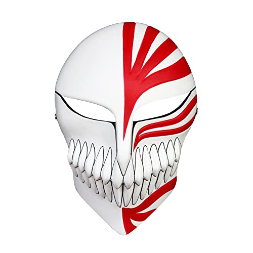 Ichigo Kurosaki Anime Mask for Halloween Cosplay Party Kurosaki Mask Easter Decoration Gift Masquerade Costume Accessories Props 25cm Ichigo Kurosaki Anime Mask for Halloween Cosplay Party Kurosaki Mask Easter Decoration Gift Masquerade Costume Accessories Props 25cm von Anjinguang