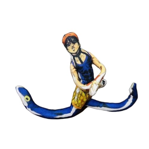 JJBA Plüschfigur Giorno Giovanna Plüschfigur, drehbar, Anime-Plüsch, 28 cm, lustiges Cartoon-Plüschkissen, Heimdekoration, Geschenke von Anjinguang