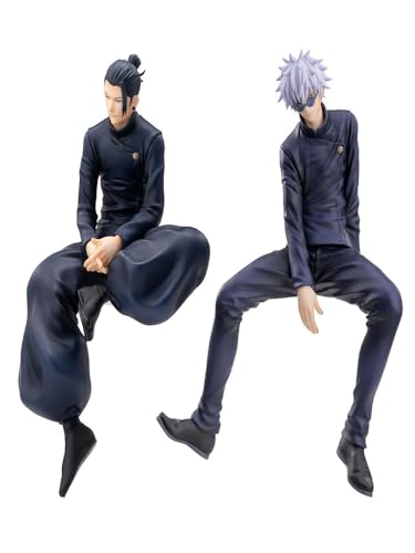 JJK Gojo Satoru Geto Suguru Figur Anime Action Figure Set 14cm/5.5" Sitzende Position Nudel Stopper Figuen Model Home Ornament Statue PVC 2pcs JJK Gojo Satoru Geto Suguru Figur Anime Action Figure Set 14cm/5.5" Sitzende Position Nudel Stopper Figuen Model Home Ornament Statue PVC 2pcs von Anjinguang