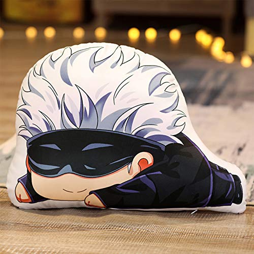 Anime-Dekokissen Gojo Satoru, niedliche Plüschtiere, Anime-Figur, 35 x 45 cm Anime-Dekokissen Gojo Satoru, niedliche Plüschtiere, Anime-Figur, 35 x 45 cm von Anjinguang