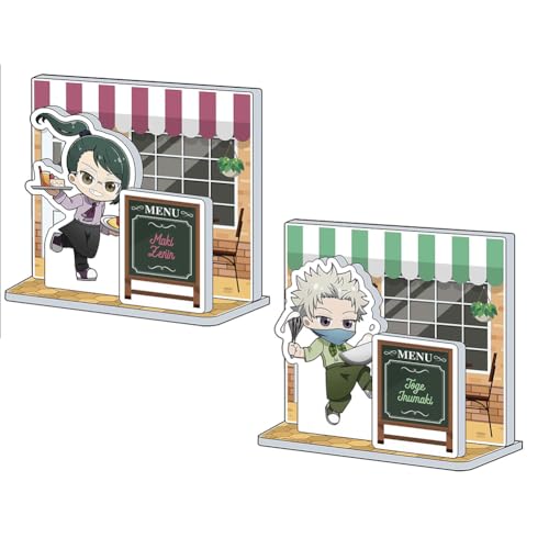 Mini Gojo Satoru/Fushiguro Megumi Acryl Figur,Anime Stand Figuren Modell Platte, Stehende Action Figur Double-Sided Desktop Ornament Display Figurine Manga Merch Geschenk 8cm Mini Gojo Satoru/Fushiguro Megumi Acryl Figur,Anime Stand Figuren Modell Platte, Stehende Action Figur Double-Sided Desktop Ornament Display Figurine Manga Merch Geschenk 8cm von Anjinguang