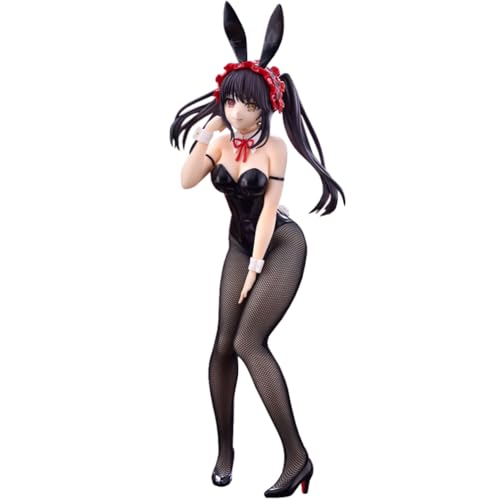Tokisaki Kurumi Actionfigur Anime Bunny Girl Figur Schwarze Seide Styling Stehende Pose Modell PVC Statue Charakter Kollektionen Modell Ornamente 29 cm Tokisaki Kurumi Actionfigur Anime Bunny Girl Figur Schwarze Seide Styling Stehende Pose Modell PVC Statue Charakter Kollektionen Modell Ornamente 29 cm von Anjinguang