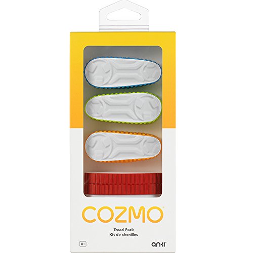 Anki 000-00059 Treads, Farbige Gummiketten für Cozmo, Osmosis Blue, Luminous Lime, New Dawn Yellow und Crimson Flame Anki 000-00059 Treads, Farbige Gummiketten für Cozmo, Osmosis Blue, Luminous Lime, New Dawn Yellow und Crimson Flame von Anki