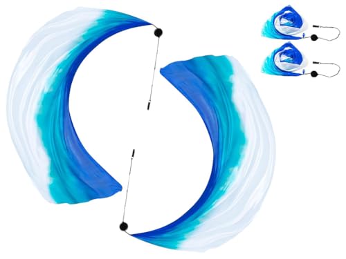 Anlising 1 Paar BäLle FüR Bauchtanz,Poi-Streamer-Wurfball,Schal werfen Ball,Bauchtanz-Poi-Luftschlangen Seidenschleier,Poi Streamer Wurfball FüR Bauchtanz-Performance, Für Partys Tänze Aufführungen Anlising 1 Paar BäLle FüR Bauchtanz,Poi-Streamer-Wurfball,Schal werfen Ball,Bauchtanz-Poi-Luftschlangen Seidenschleier,Poi Streamer Wurfball FüR Bauchtanz-Performance, Für Partys Tänze Aufführungen von Anlising