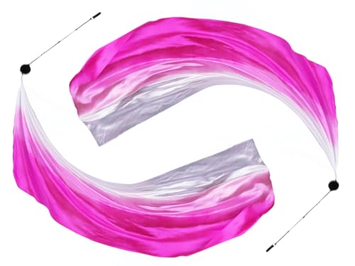 Anlising 1 Paar BäLle FüR Bauchtanz,Poi-Streamer-Wurfball,Schal werfen Ball,Bauchtanz-Poi-Luftschlangen Seidenschleier,Poi Streamer Wurfball FüR Bauchtanz-Performance, Für Partys Tänze Aufführungen Anlising 1 Paar BäLle FüR Bauchtanz,Poi-Streamer-Wurfball,Schal werfen Ball,Bauchtanz-Poi-Luftschlangen Seidenschleier,Poi Streamer Wurfball FüR Bauchtanz-Performance, Für Partys Tänze Aufführungen von Anlising