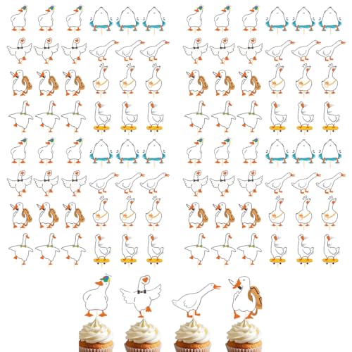 96 Stücke Babyparty Tortendeko Taufe - Baby Shower Cupcake Toppers - Cupcake Dekoration Dessert Picks | Für Baby Kinder Geburtstag Party Unter Fans Geburtstagsparty Haustier Themenparty von Anloximt