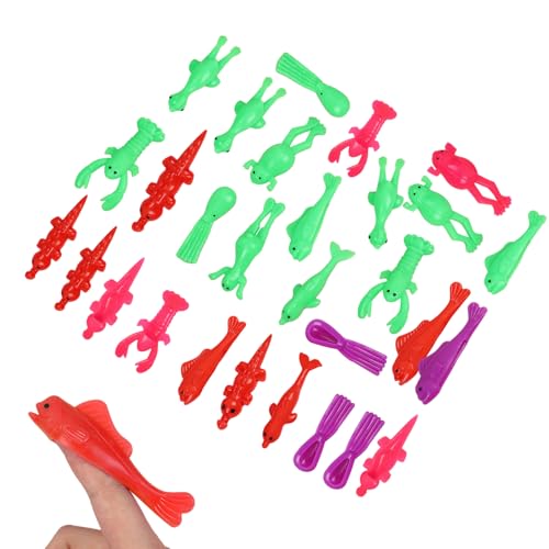 Anloximt Flick Gummitiere,Meereslebewesen-Finger, lustige Gummi-Simulationstiere - Slingshot Marine Life, Finger Flying Marine Life Katapult Spielzeug für Mädchen Anloximt Flick Gummitiere,Meereslebewesen-Finger, lustige Gummi-Simulationstiere - Slingshot Marine Life, Finger Flying Marine Life Katapult Spielzeug für Mädchen von Anloximt