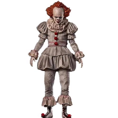 Anloximt IT Clown Kostüm Zirkus Halloween Horror Kostüm Pennywise Clown Outfit für Halloween Cosplay Dress Up Par Rollenspiel Anloximt IT Clown Kostüm Zirkus Halloween Horror Kostüm Pennywise Clown Outfit für Halloween Cosplay Dress Up Par Rollenspiel von Anloximt