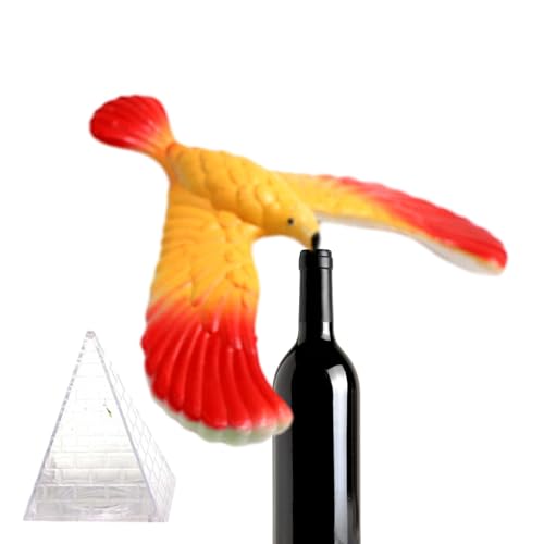 Anloximt Schwerkraft-Vogel-Spielzeug, Vogel, der auf deinem Finger balanciert, Lustiges Balance-Fingerspielzeug für Party-Werbegeschenke, Retro-Magie-Geschenk, Strumpffüller Anloximt Schwerkraft-Vogel-Spielzeug, Vogel, der auf deinem Finger balanciert, Lustiges Balance-Fingerspielzeug für Party-Werbegeschenke, Retro-Magie-Geschenk, Strumpffüller von Anloximt