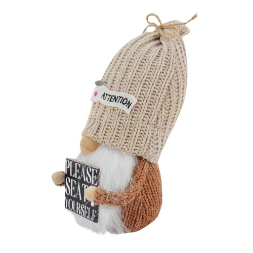 Anloximt Toiletten-Ornament, Toiletten-Figur | Schwedische Tomte gestrickte niedliche Dekorationen enpuppe - Puppen-Tischdekoration, Tomte-Stoffpuppe für Kinder und Teenager Anloximt Toiletten-Ornament, Toiletten-Figur | Schwedische Tomte gestrickte niedliche Dekorationen enpuppe - Puppen-Tischdekoration, Tomte-Stoffpuppe für Kinder und Teenager von Anloximt