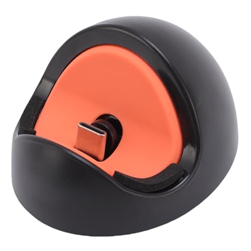 Annadue Ladedock, Handheld -Spielkonsole -Ladeständer mit Anti -Slip -Gummi -Basis und Weichem Silikonpad für Schalter 2 Schalter Schalter Lite Tragbare Ladestation von Annadue