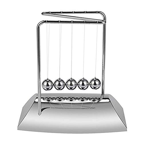 Annadue Newtons Cradle Physics Toy mit Stahlkugeln und Plastikrahmen Zeigt die Erhaltung von Dynamik und Energie für Office Desk Annadue Newtons Cradle Physics Toy mit Stahlkugeln und Plastikrahmen Zeigt die Erhaltung von Dynamik und Energie für Office Desk von Annadue