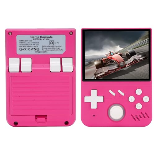 Annadue Tragbare Retro -Handheld -Spielkonsole, 3D -Joysticks und Elektronischer Gaming -Player Unterstützt 60+ Emulatoren, 3,5 "Bildschirm für MD für MAME, für CPS für SMD (Rosenate) von Annadue
