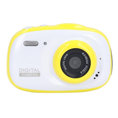 Digitalkamera für Jungen und Mädchen, Selfie Kamera mit 6 fachem Zoom, 8 MP HD, 2 Zoll IPS Bildschirm 1000 MAh, Wasserdichter Kamera Videorecorder für Lebensaufnahmen von Annadue