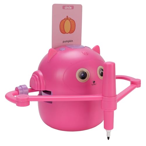 Smart Drawing Roboter, Montessori Bildungsspielzeug, Interaktive Bildungsschlossmaschine mit 100 Karten und Aquarellstiften für Jungen und Mädchen Smart Drawing Roboter, Montessori Bildungsspielzeug, Interaktive Bildungsschlossmaschine mit 100 Karten und Aquarellstiften für Jungen und Mädchen von Annadue