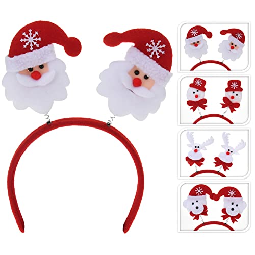 Annastore 12 x Haarreife Fancy mit Federn für Weihnachten - Witziger Kopfschmuck für Weihnachten - 12 x Weihnachtshaarreife, Farbe Nikolaus Annastore 12 x Haarreife Fancy mit Federn für Weihnachten - Witziger Kopfschmuck für Weihnachten - 12 x Weihnachtshaarreife, Farbe Nikolaus von Annastore