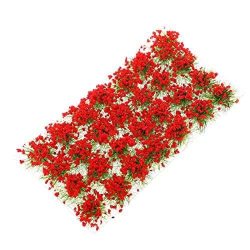 Anneome 1 Schachtel DIY Miniatur Blumenbüschel für Sandtisch Landschaftsdeko Künstliche Pflanzen für Modellbau und Modelleisenbahn Rot für Mikro Landschaften und Gartenornamente Anneome 1 Schachtel DIY Miniatur Blumenbüschel für Sandtisch Landschaftsdeko Künstliche Pflanzen für Modellbau und Modelleisenbahn Rot für Mikro Landschaften und Gartenornamente von Anneome