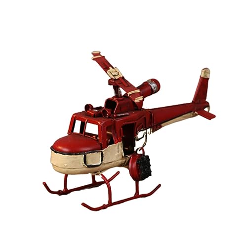 Anneome 1 Stück Flugzeug Aus Eisen Doppeldecker-Modell Flugzeughandwerk Rot Anneome 1 Stück Flugzeug Aus Eisen Doppeldecker-Modell Flugzeughandwerk Rot von Anneome