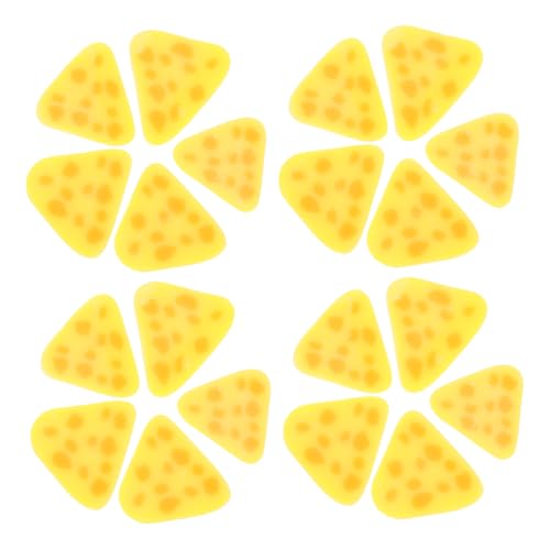 Anneome 100 Stück Mini Soft Zubehör Käse Pilz Dekorationen für DIY Bastelprojekte für Handyhüllen Nagelkunst und Harzschmuck Gelb Anneome 100 Stück Mini Soft Zubehör Käse Pilz Dekorationen für DIY Bastelprojekte für Handyhüllen Nagelkunst und Harzschmuck Gelb von Anneome
