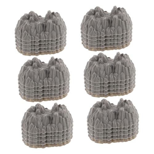 Anneome 100 Stück Miniatur Künstliche Felsen Plastik Simulation Stein Modell Für Mikro Zug Landschaft Eisenbahn Sandtisch Basteln DIY Dekoration Anneome 100 Stück Miniatur Künstliche Felsen Plastik Simulation Stein Modell Für Mikro Zug Landschaft Eisenbahn Sandtisch Basteln DIY Dekoration von Anneome